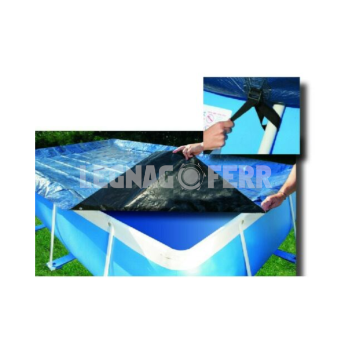 Telo Copertura Futura 650 Copertura in Polietilene per Piscina Estate e Inverno - immagine 2