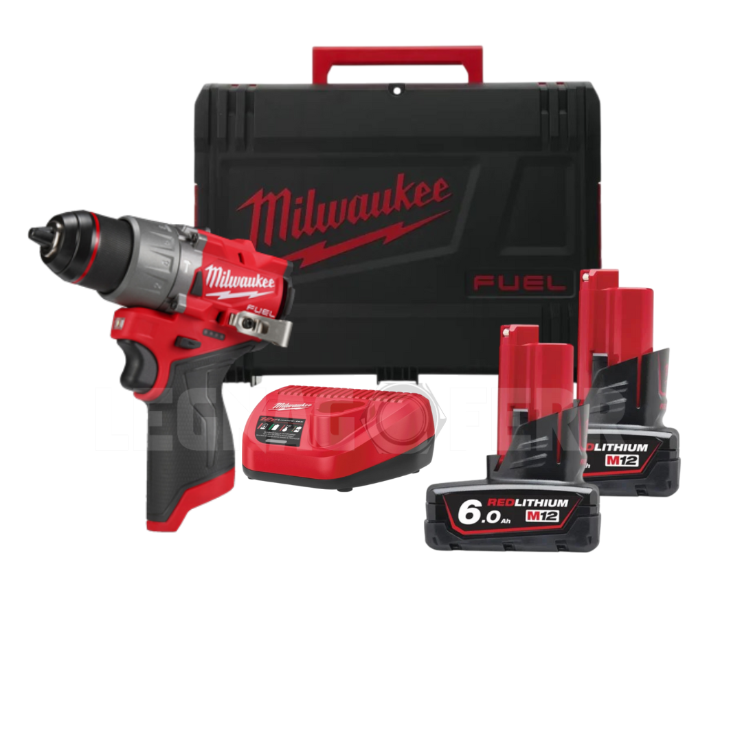 Milwaukee M12 FPD2-602X Trapano Avvitatore Compatto con Percussione M12 FUEL™ 4933479870 1 Milwaukee M12 FPD2-602X Trapano Avvitatore Compatto con Percussione M12 FUEL™ 4933479870 legnagoferr