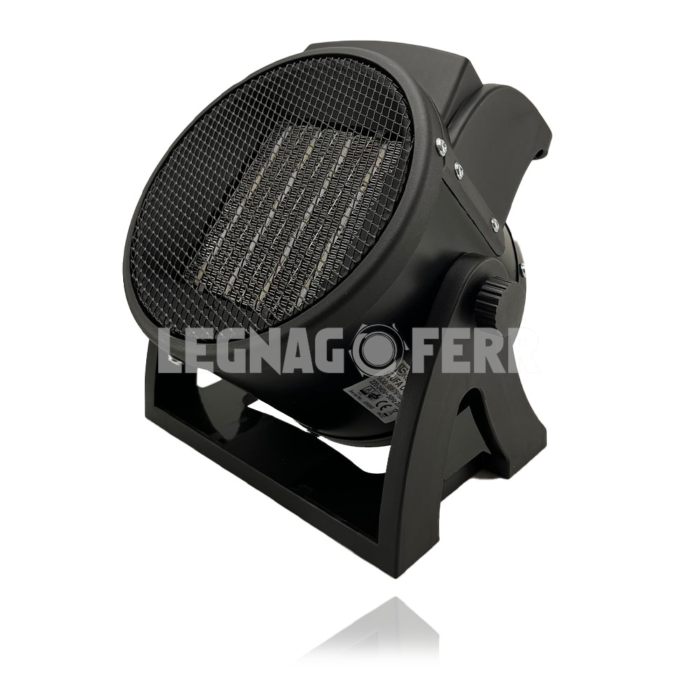 Stufa Elettrica Sikurotech 00879 Termoventilatore Basso Consumo 1000/2000W 138 m3/Ora - immagine 2
