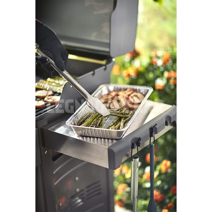 Vaschette di Alluminio per Barbecue Weber 6454 - immagine 2