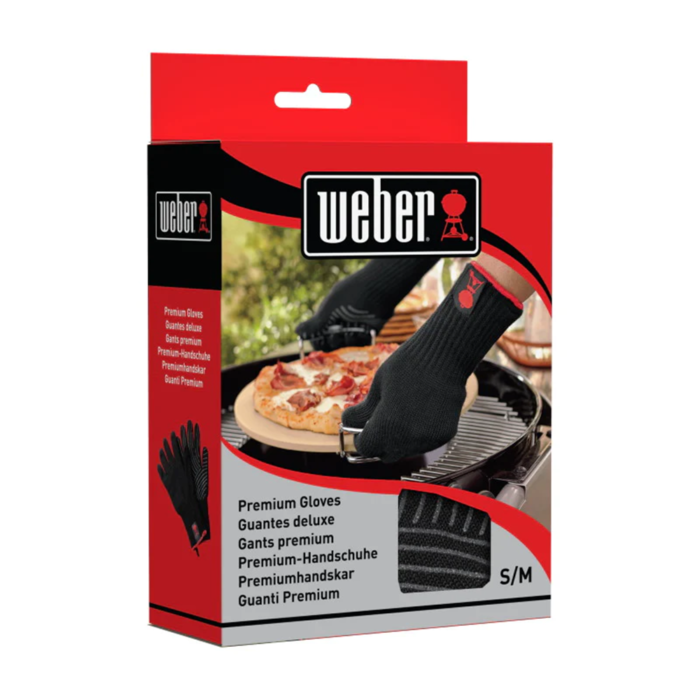 Guanti da Barbecue Premium con Palmo in Silicone Weber 6669 - immagine 2