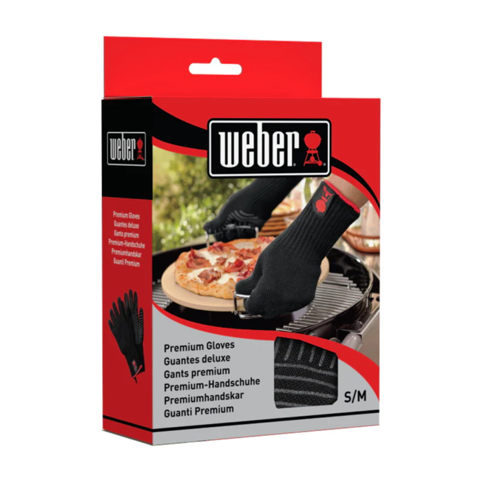 Weber 6669 Guanti da Barbecue Premium con Palmo in Silicone legnagoferr 1