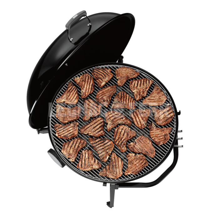 Barbecue a carbone Ranch Kettle 94 cm Nero Weber 60004 - immagine 2