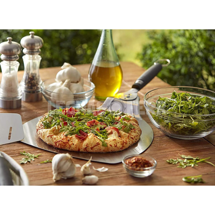 Weber 6691 Pala per Pizza in Acciaio Inox 57x32 cm legnagoferr 2