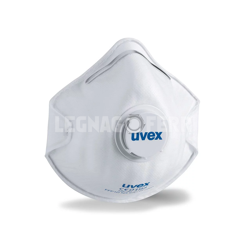Uvex 2110 Mascherine FFP1 Filtranti Respiratore silv-Air 15 pz 