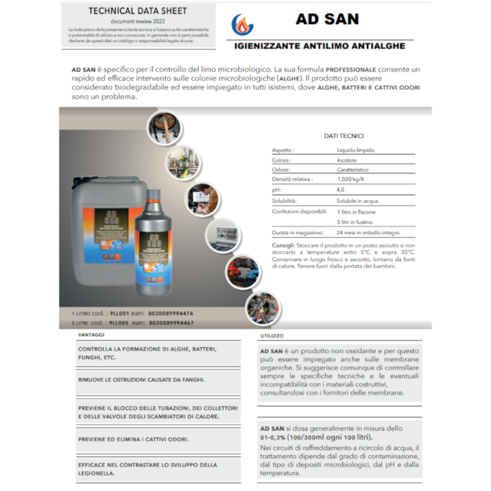 Faren DS-VRS 1LT Rimuove Calcare da Tubi, Scambiatori, Scaldabagni, Impianti - immagine 2