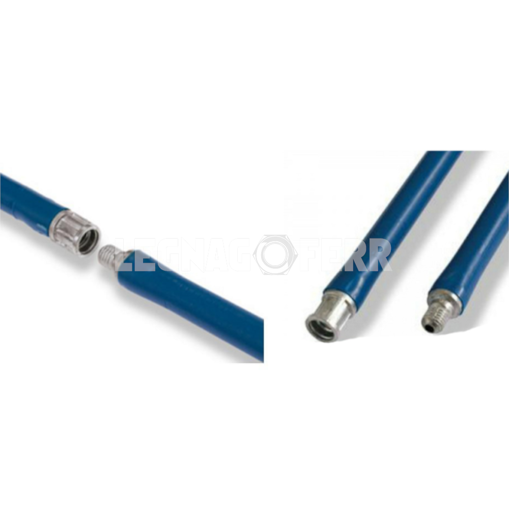 SIT Aste Flessibili per Scovoli Camini M12 in PPL - 1Mt o 2Mt 3 SIT Aste Flessibili per Scovoli Camini M12 in PPL - 1Mt o 2Mt - immagine 3
