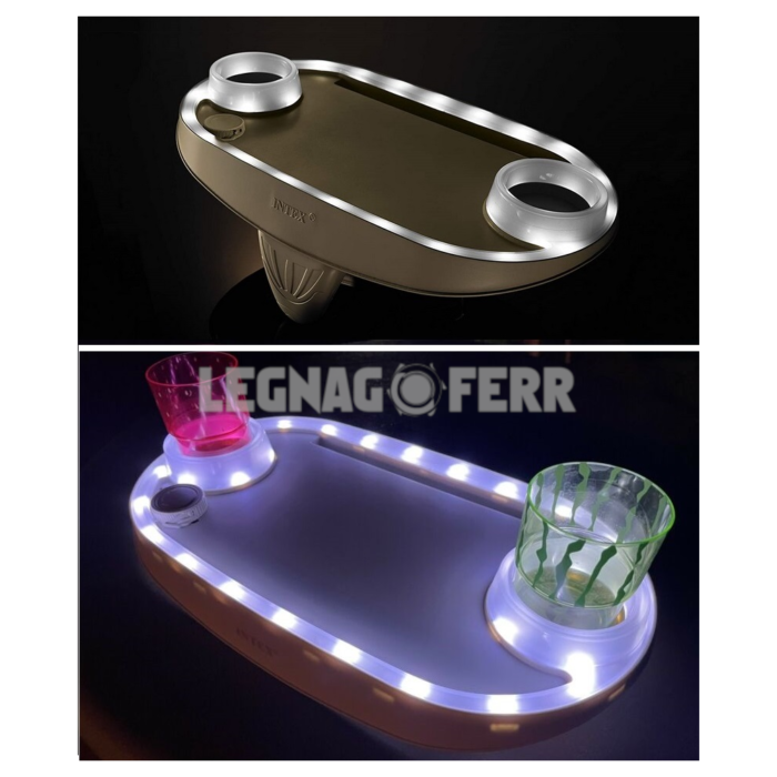 Intex 28520 Porta Oggetti con Luce Led Per Spa Intex Pure Spa - immagine 3