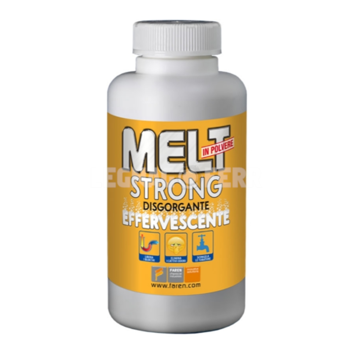 Disgorgante in Polvere Melt Strong 600gr Faren