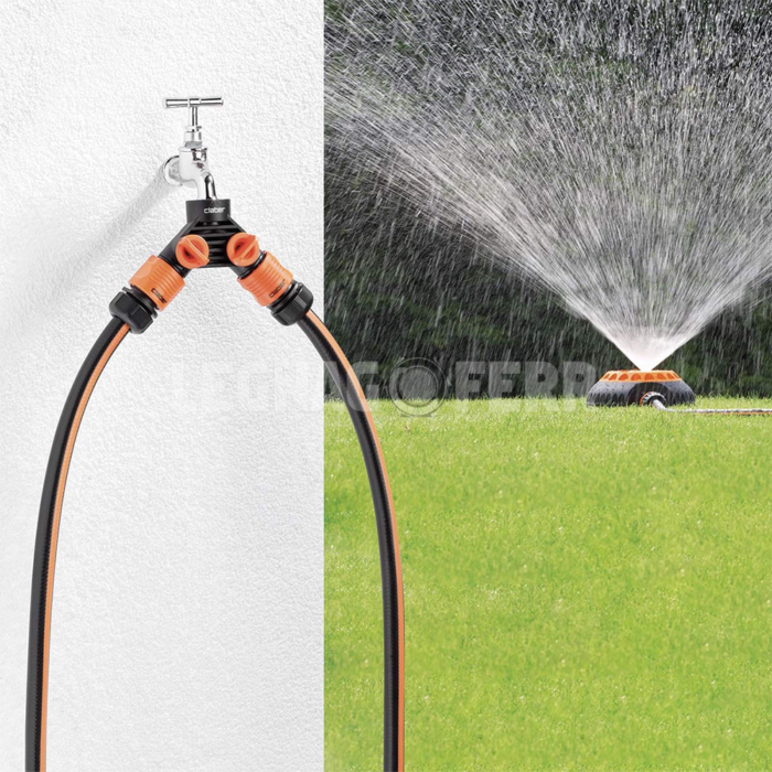 Presa a 2 vie con Rubinetti Regolabili Claber 8599 - immagine 3