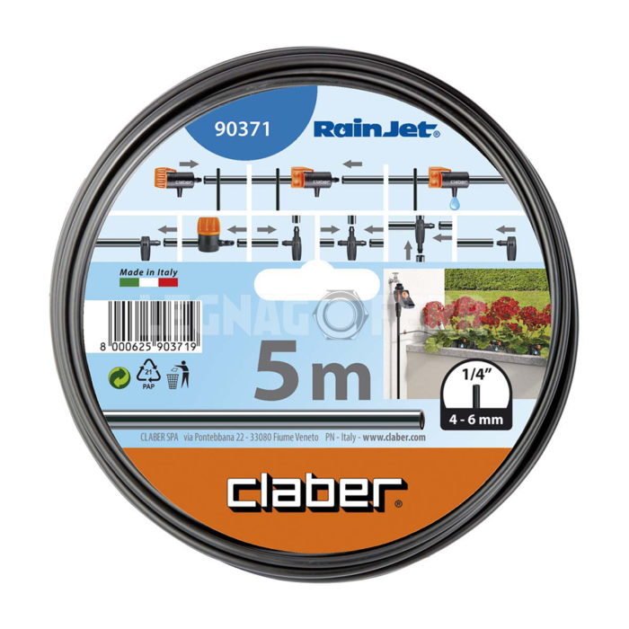Tubo Capillare per Gocciolatore e Microirrigazione Claber 90371 - immagine 2