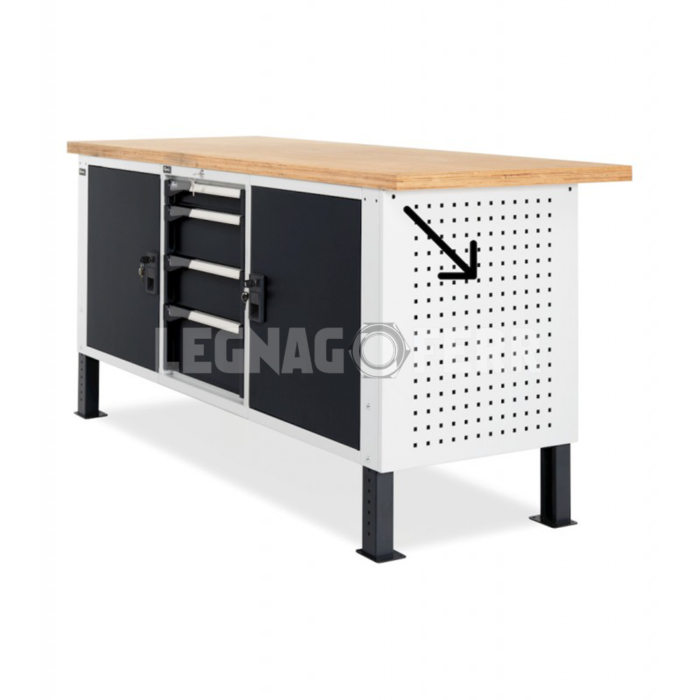 Pannello Forato Laterale per Banchi Work e Work Master BR Fami FBG15S00V0V0008 - immagine 3