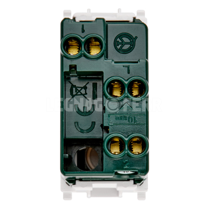 Invertitore Bianco Unipolare 10Ax Illuminabile Vimar Plana 14004 - immagine 3