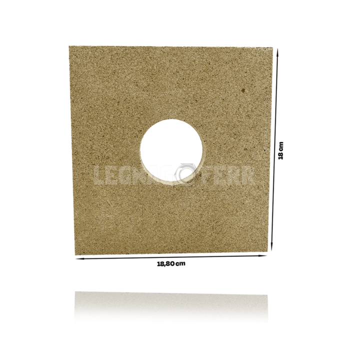 Deflettore vermiculite 188 X180,5X20 mm Stufe Cadel Wall Wall3 Plus Lean Plus legnagoferr 1