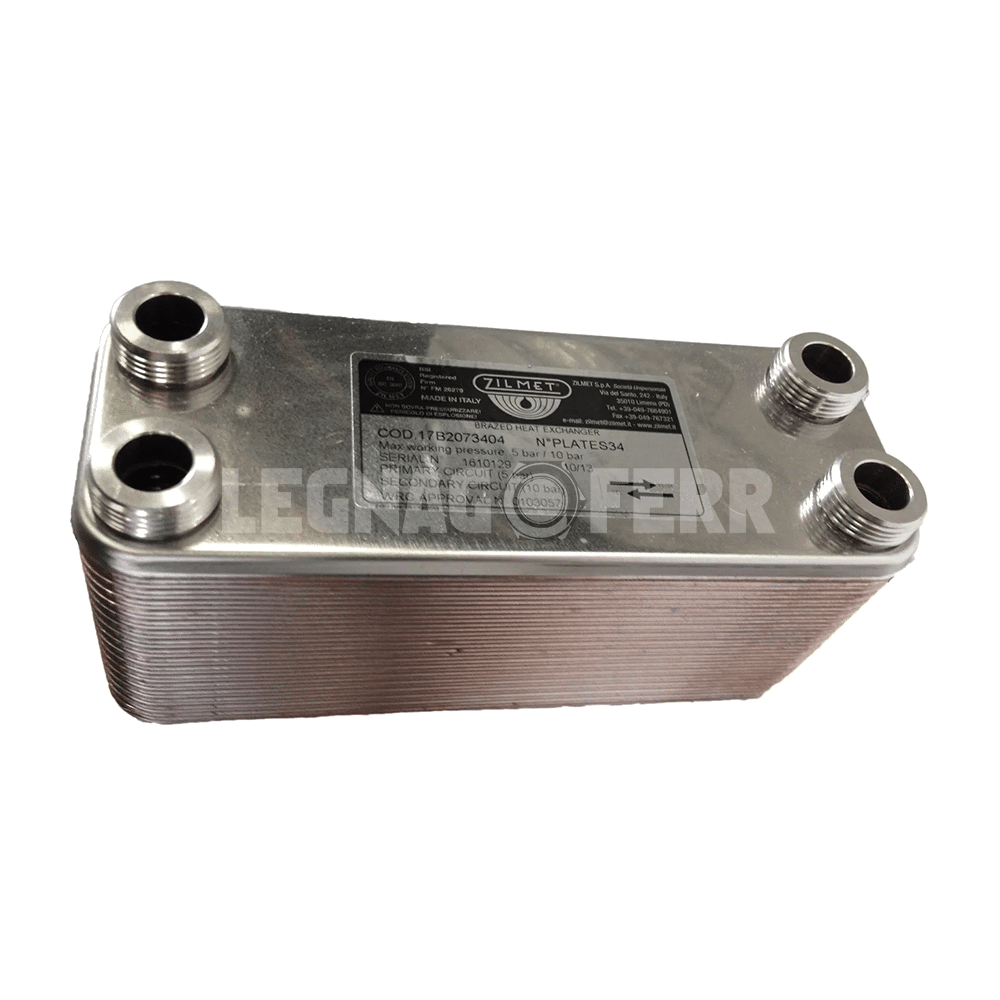 Scambiatore 28 Piastre 154x40 KW 45 Ricambi Caldaia Compatibile LF139 Legnagoferr 1 Legnagoferr LF139 Scambiatore 28 Piastre 154x40 Caldaia Compatibile legnagoferr