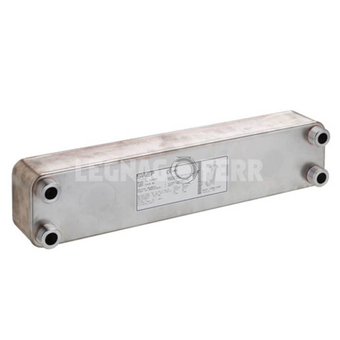 Legnagoferr LF142 Scambiatore 40 Piastre 243x72 Caldaia Compatibile legnagoferr
