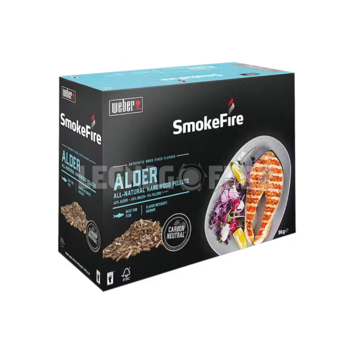 Weber 18290 Pellet per SmokeFire 100% legno Ontano legnagoferr