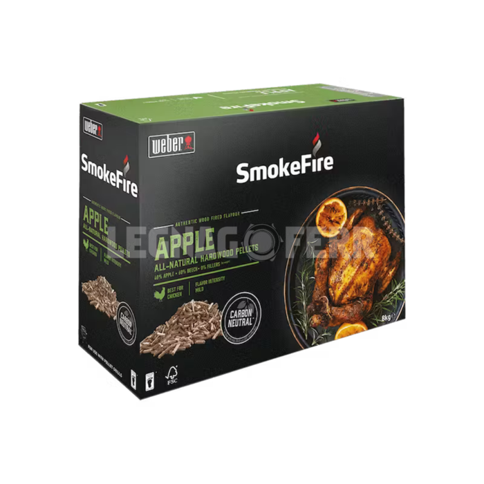 Weber 18291 Pellet per SmokeFire 100% legno Melo legnagoferr