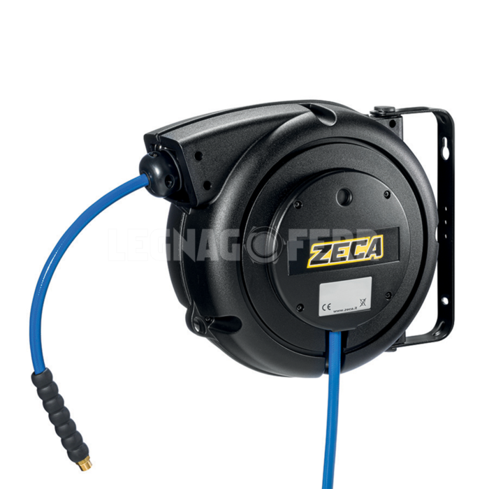 Zeca 804/8/B Avvolgitubo Nero per Aria e Acqua Tubo KPU 8 mm 10 mt legnagoferr