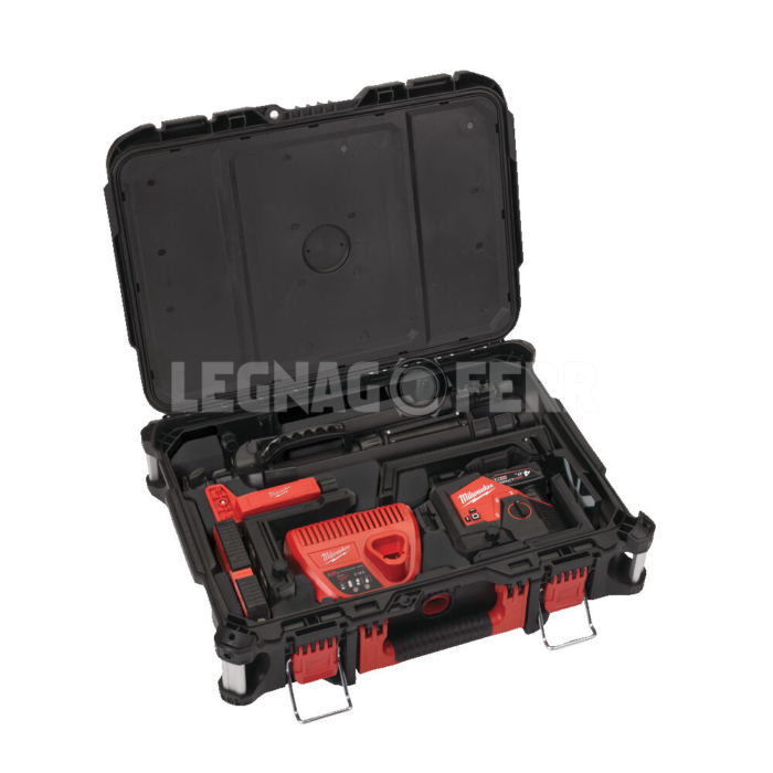 M12 3PLKIT 401P Kit Laser Verde 12V a 3 Linee 360° con Accessori Milwaukee 4933478960 LEGNAGOFERR 1