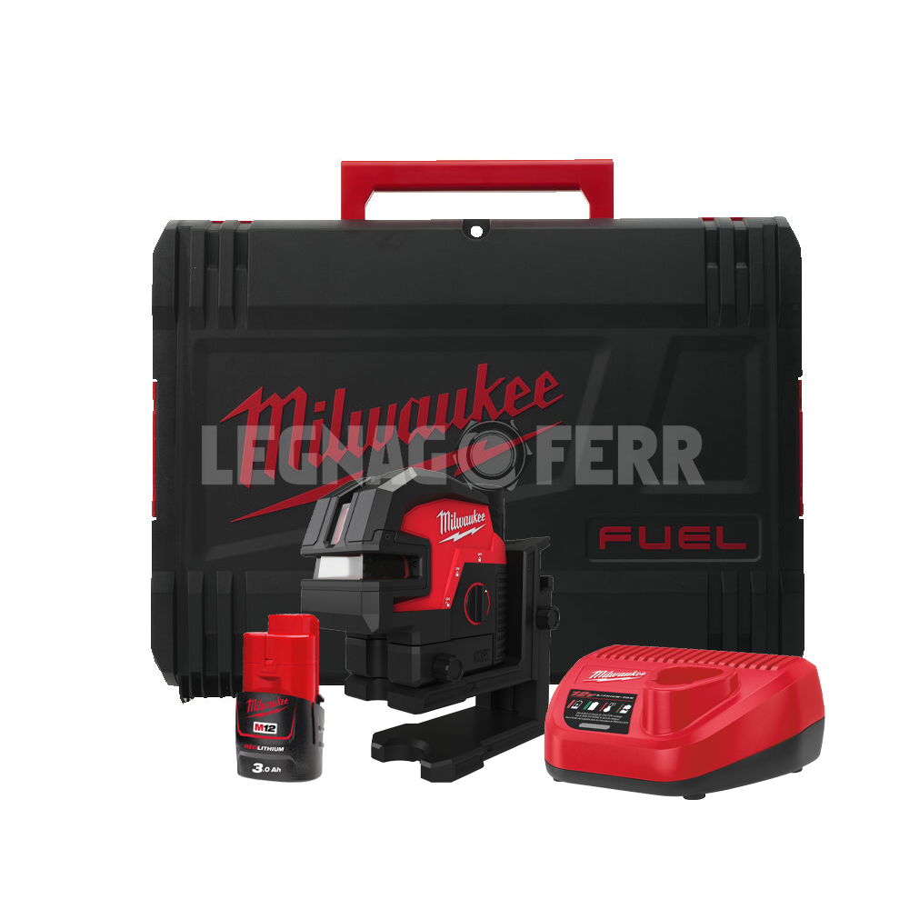 M12 CLL4P-301C Livella Laser Verde a 2 Linee con 4 Punti Piombo Milwaukee 4933479203 1 M12 CLL4P-301C Livella Laser Verde a 2 Linee con 4 Punti Piombo Milwaukee 4933479203 legnagoferr