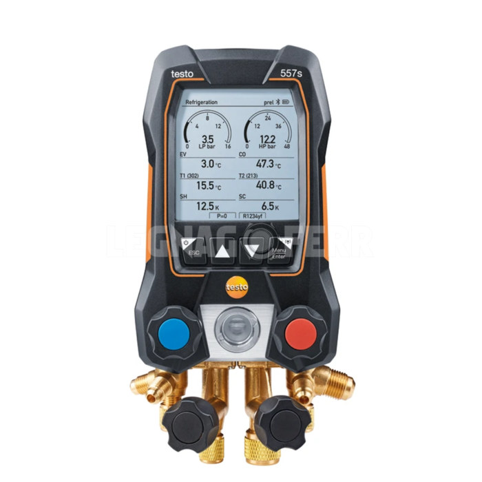 Testo 557s Smart Kit per il Vuoto con Tubi di Riempimento legnagoferr 1