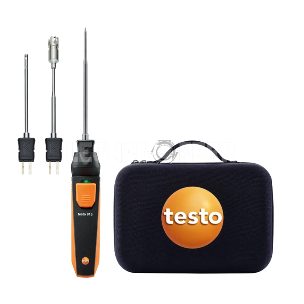 Kit Temperatura con Sonde Termometriche Testo 915i 1 Testo 915i Kit Temperatura con Sonde Termometriche legnagoferr