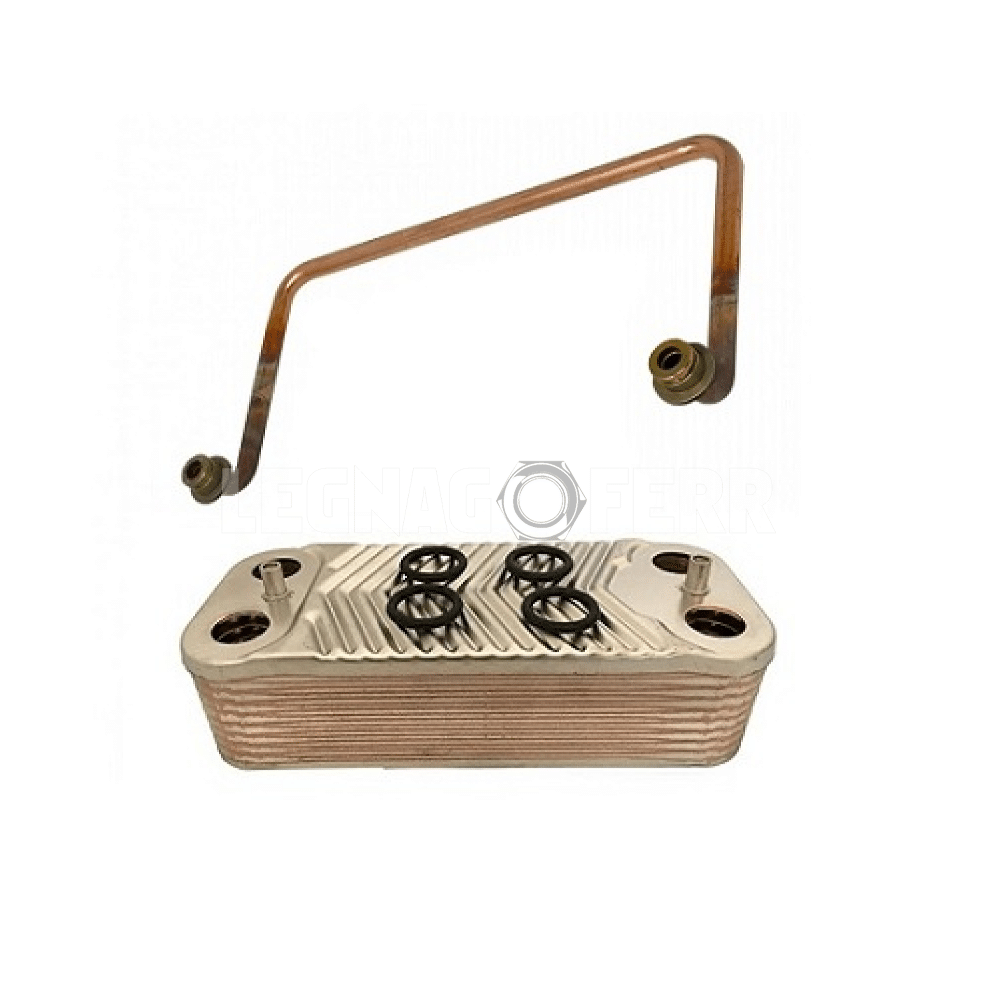 Kit Sostituzione Scambiatore Sanitario Torciglione Caldaia Savio Biasi BI1151500 1 BI1151500 Savio Biasi Scambiatore 18 Piastre per Caldaia legnagoferr