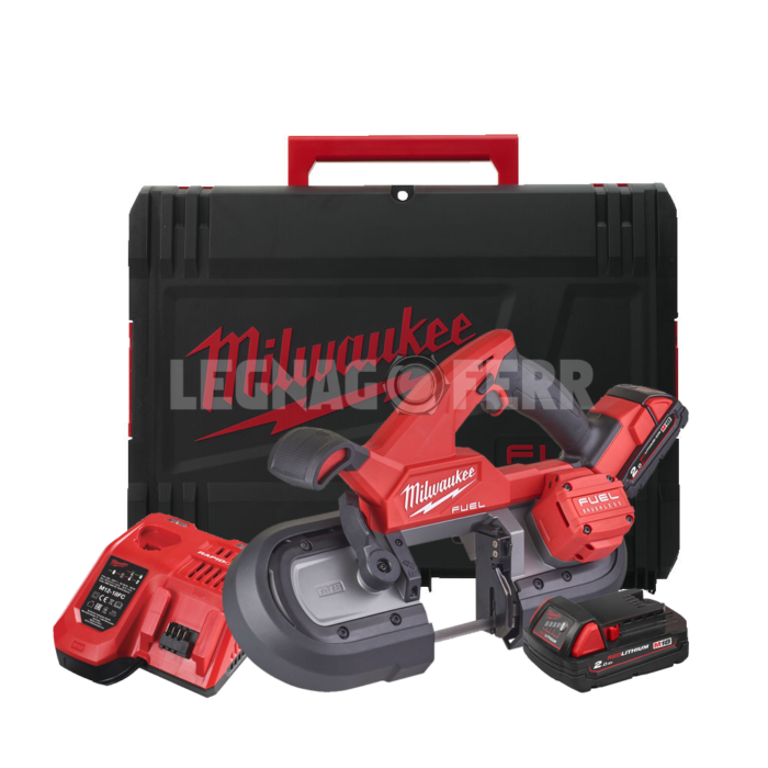 M18 FBS85-202C Sega a Nastro Compatta a Batteria Milwaukee 4933471497