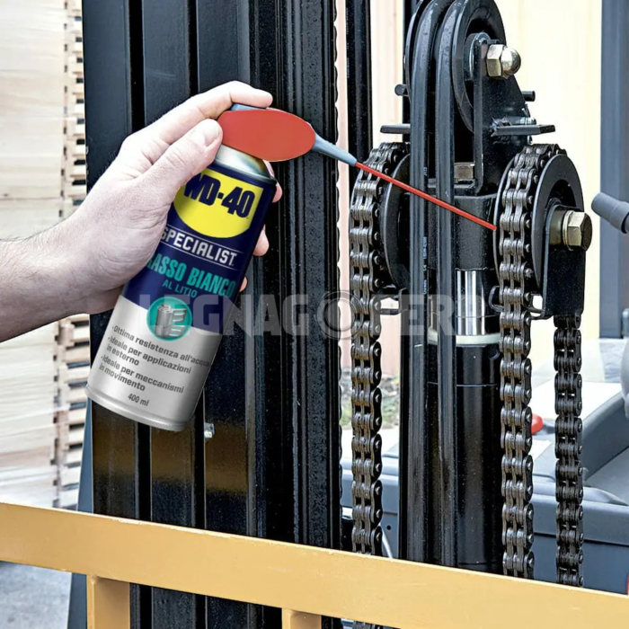 WD 40 39390 Specialist Grasso Bianco al Litio Spray 400 ml legnagoferr 1