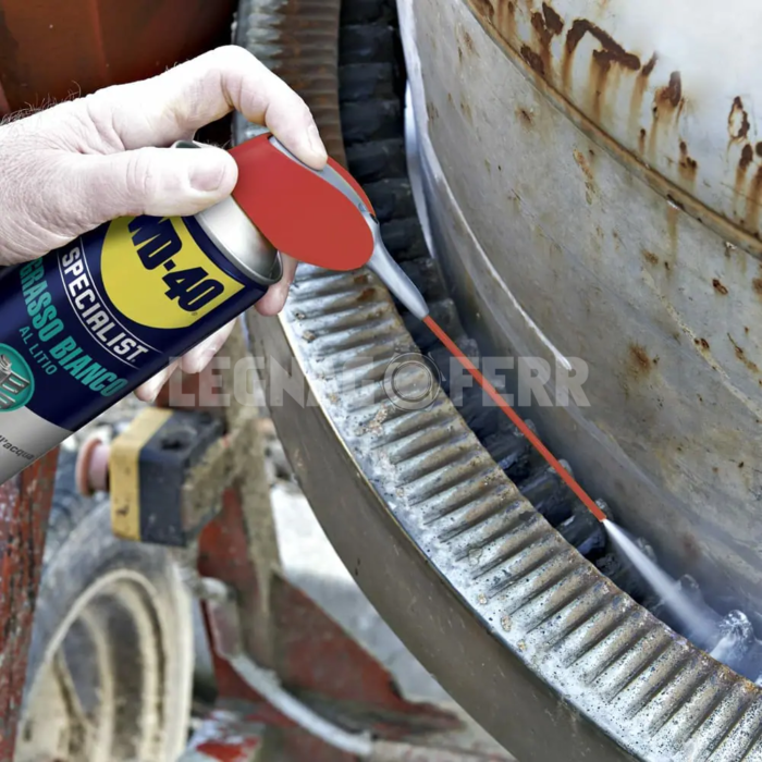 WD 40 39390 Specialist Grasso Bianco al Litio Spray 400 ml legnagoferr 2