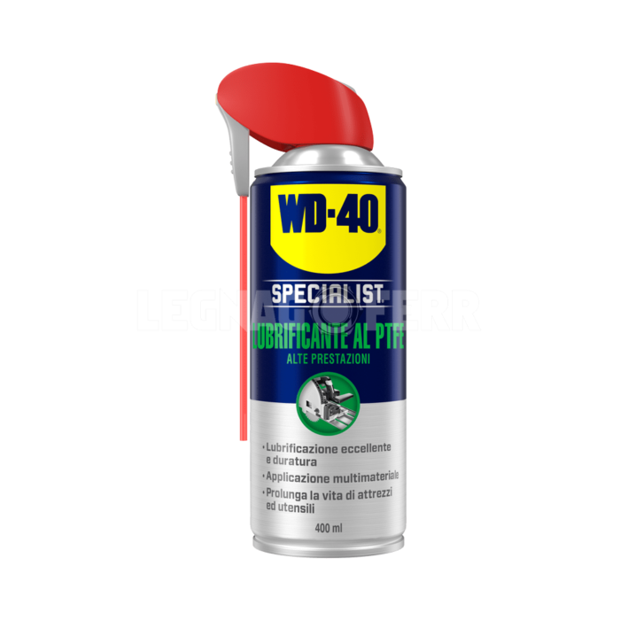 WD-40 39396 Lubrificante al PTFE Alte Prestazione Spray 400 ml