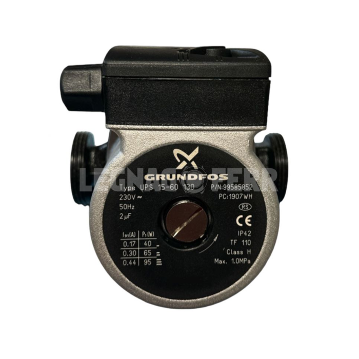 Grundfos 15-60 130 Pompa Circolatore Interasse 130 per Caldaia 