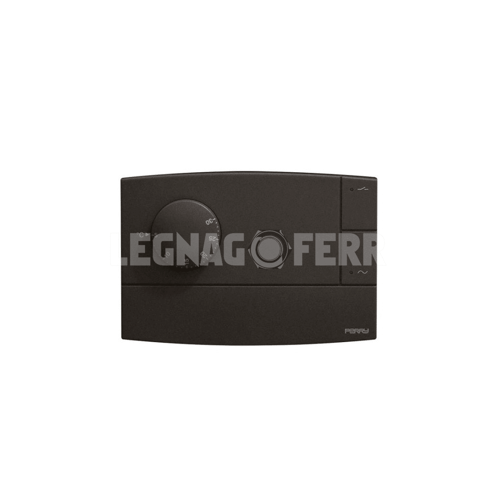 Perry Termostato Elettronico Serie “ZEFIRO” con Spia Colore 2 TE500B