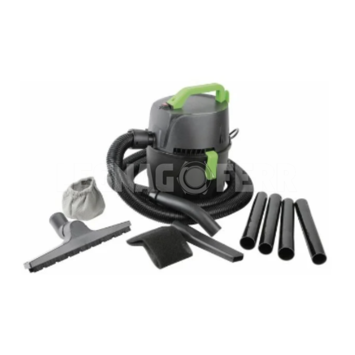 Aspiratore portatile soffiante acqua e polvere 908200 900w 6 litri    legnagoferr