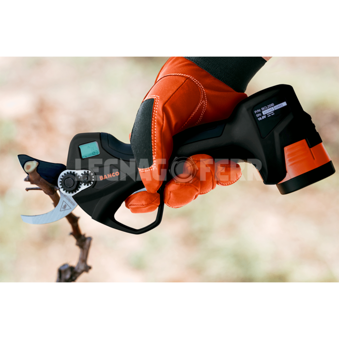 Bahco BCL235 Cesoia a Batteria Potatura fino a 35 mm con 2 Batterie legnagoferr 3