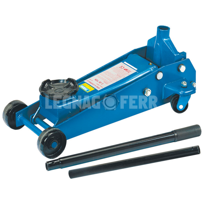 Fervi 0065A Cric a Carrello Idraulico Portata 3 Ton legnagoferr