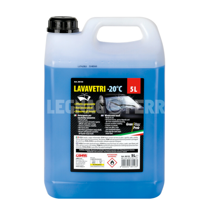 Lampa 38153 Gran Pree Liquido Detergente Cristalli ( 20°C) 5000 ml