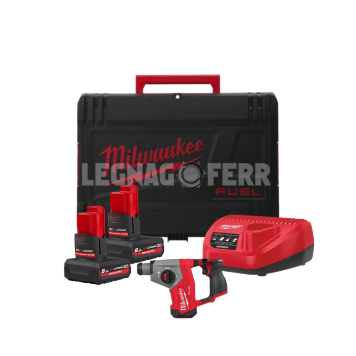 Milwaukee M12 FHAC16-502X Tassellatore Compatto SDS Plus 16 mm FUEL™ 4933499185 legnagoferr