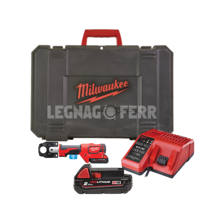 Milwaukee M18 HCCT-201C Crimpatrice Idraulica a Batteria 18V FUEL 4933451194 legnagoferr
