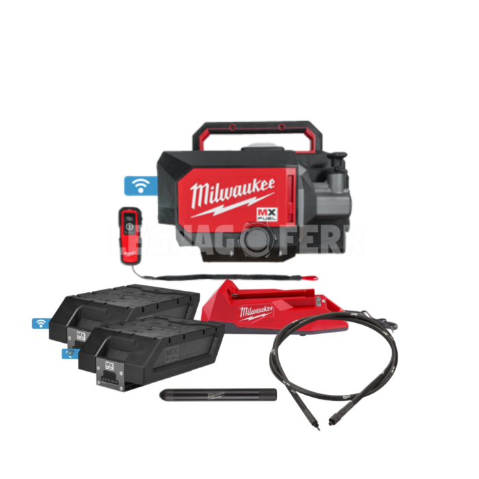Milwaukee MXF CVBCKIT-602 Vibratore per Calcestruzzo a Valigetta FUEL™ 4933479610 legnagoferr