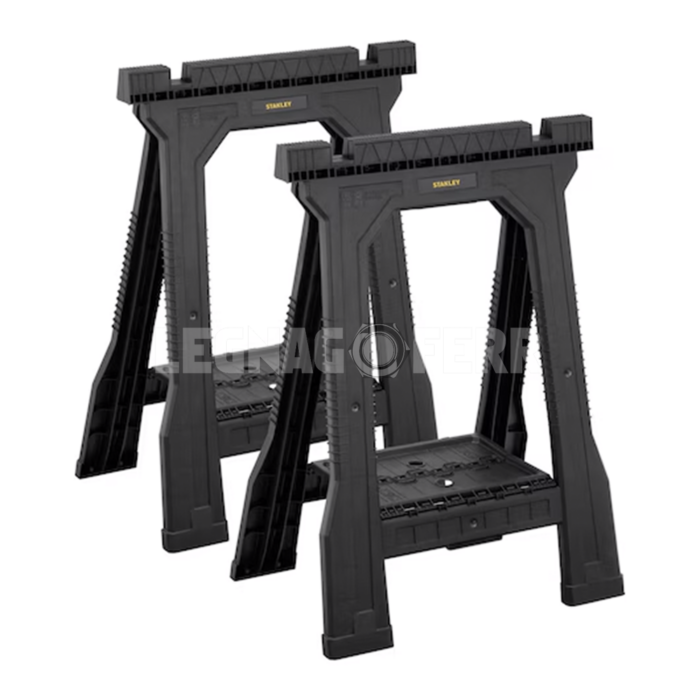 Stanley STST1-70355 Coppia di Cavalletti Junior Pieghevoli Leggeri legnagoferr
