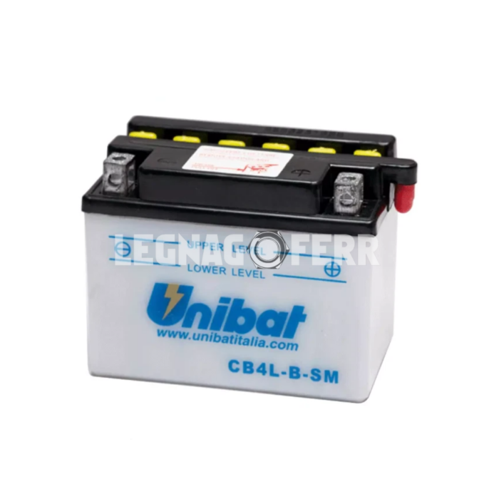Unibat CB4L-B – Batteria Piombo Acido 12V 4Ah legnagoferr