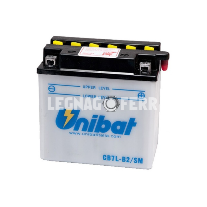 Unibat CB7L-B – Batteria Piombo Acido 12V 8Ah legnagoferr