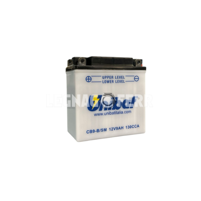 Unibat CB9-B – Batteria Piombo Acido 12V 9Ah legnagoferr