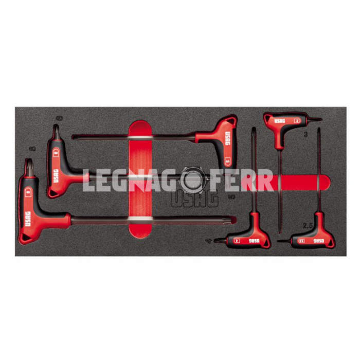USAG 519 M/280HX Modulo in Spugna Assortimento 6 Pezzi U05191064 legnagoferr