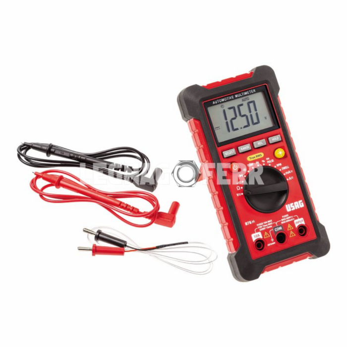USAG 076 M  Multimetro digitale con lettura a valore efficace TRUE RMS U00760007 legnagoferr
