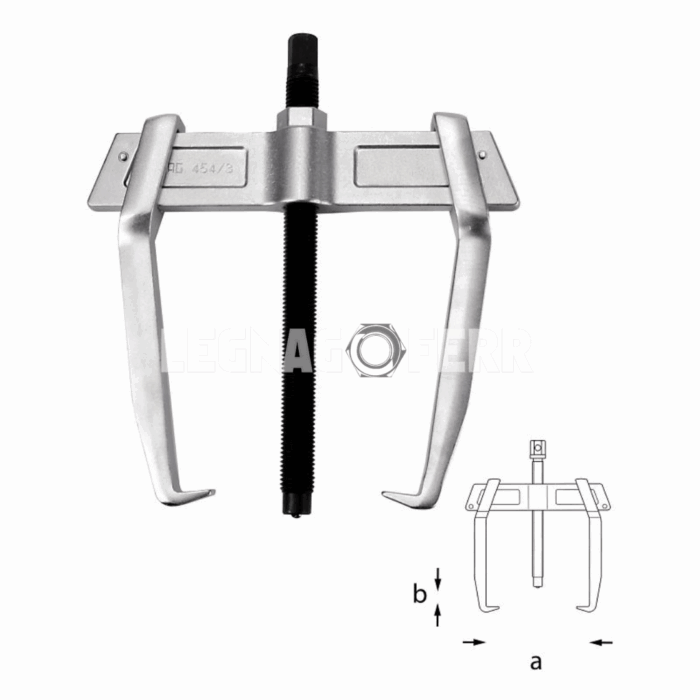 USAG 454 Estrattore a due bracci per esterni U04540040 legnagoferr