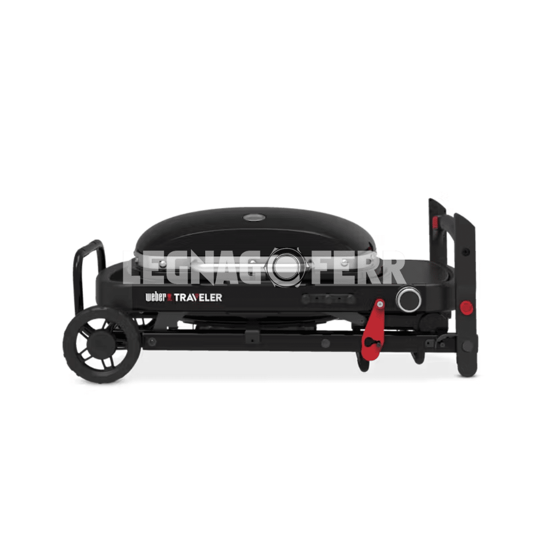 Weber Traveler Compact Barbecue da Viaggio Portatile a Gas Nero 1500557 2 Weber Traveler Compact Barbecue da Viaggio Portatile a Gas Nero 1500557 legnagoferr (1)