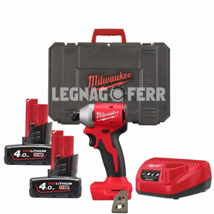 Milwaukee M12 BLDDRC-402C Trapano Avvitatore Brushless M12™ 4933499688 legnagoferr